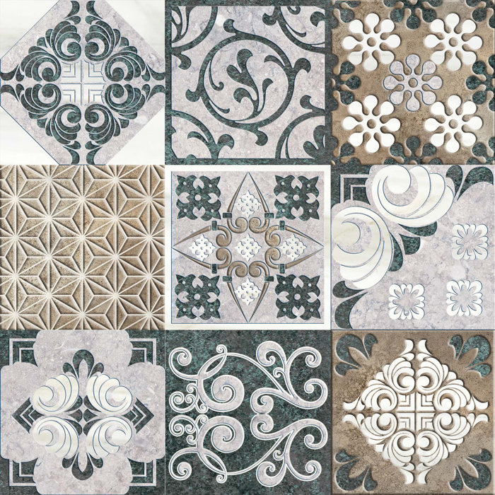WallsByMe Textured Peel and Stick Wallpaper Tile | Wayfair